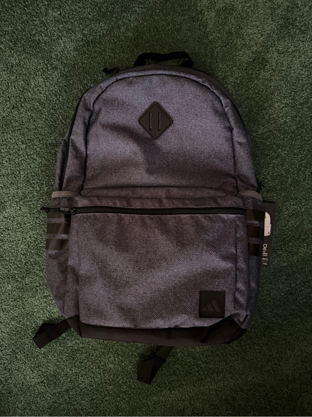 adidas Men's Heather Gray Urban Backpack